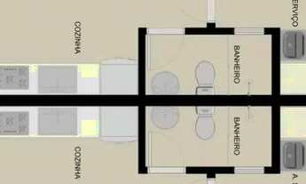 Imagem 7: Casa para Venda em Palhoça, Bela Vista, 2 dormitórios, 1 banheiro, 1 vaga