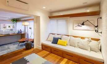 Imagem 6: Apartamento todo reformado por arquiteto no início do Alto Leblon