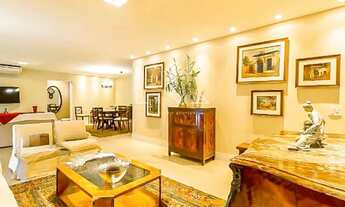 Imagem 6: Linda cobertura linear, com planta circular, composta por hall de entrada, espaçosa sala e