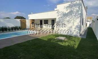 Imagem 3: Excelente casa nova com três suites e piscina em Chapada dos Guimarãe