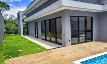 Imagem 2: CASA TÉRREA NOVA COM FRENTE PARA A RESERVA NO CONDOMINIO ARUÃ ECO PARK EM MOGI DAS CUZES