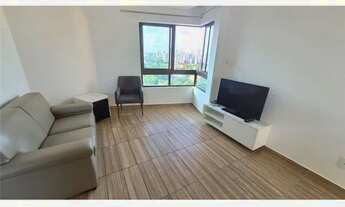 Imagem 2: Flat com 1 dormitório para alugar, 41 m² por R$ 2.900,00/mês - Torre - Recife/PE