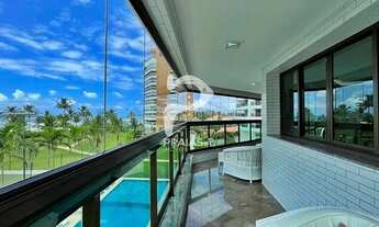 Imagem 3: Apartamento com varanda gourmet e vista para o mar, 4 dormitórios