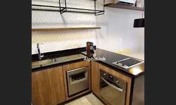 Imagem 5: Apartamento com 1 dormitório para alugar, 45 m² por R$ 4.558,00/mês - Alphaville - Santana