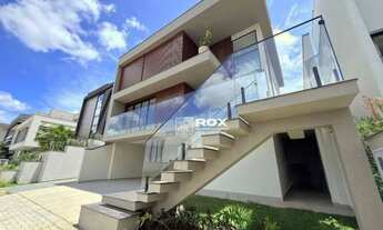 Imagem 2: Casa Nova de Alto Padrão com 4 quartos em condominio fechado à venda - Santa Felicidade, C