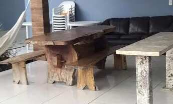 Imagem 3: Linda Casa Praia 4 quartos, 3 banheiros, área Churrasco, piscina 4 vagas de garagem