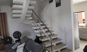 Imagem 6: Casa Dúplex no Morada dos Pássaros com 3 Qts/ Piscina, ampla área gourmet com churrasqueir