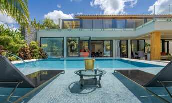 Imagem 2: Mansão espetacular pé na areia para aluguel temporada em Guarajuba - Bahia