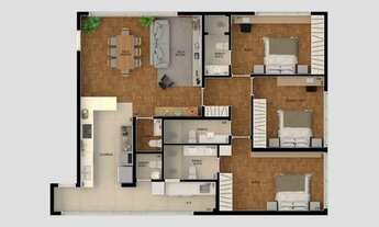 Imagem 2: Apartamento à venda em Higienópolis com 140 m²