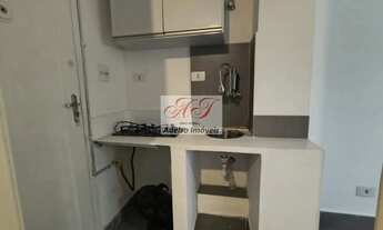 Imagem 3: Apartamento para locação em Santos-SP, no Embaré, com 1 quarto, 1 banheiro e 19,00 m² de á