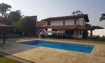 Imagem 3: Cond São Paulo II Casa Rústica 4 Suítes c/ Piscina R$ 4.500.000,00 - Granja Viana e Campo