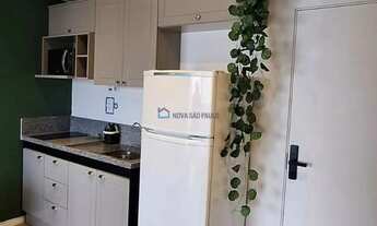 Imagem 7: Apartamento mobiliado à venda Metrô São Judas 29m² Novo, Varanda