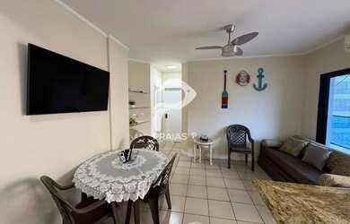 Imagem 2: Apartamento com varanda, 2 dormitórios, Pitangueiras, Guarujá