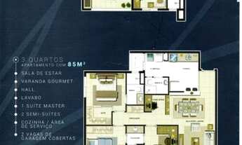 Imagem 4: Apartamento, no parque das Laranjeiras, com 2 e 3 quartos