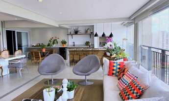 Imagem 5: Vendo ( alugo mobiliado ) apartamento, quatro suítes, varanda gourmet e quatro vagas de ga