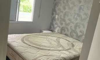 Imagem 6: Apartamento com dois dormitórios, sala, cozinha, área de serviço, banheiro e uma vaga de g