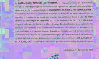 Imagem 7: Terreno 500m2 Residencial Mansões Acútuba