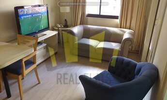 Imagem 1: Flat para aluguel com 34 metros quadrados e 1 quarto em Vila Olímpia - São Paulo - SP