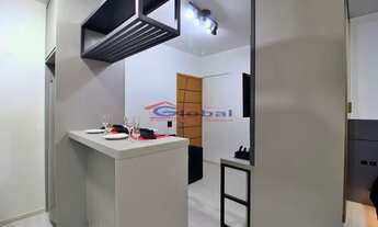 Imagem 6: Apartamento tipo Loft Mobiliado 30m² - Bairro Jardim/ Santo Andre