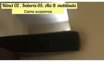 Imagem 2: Kitnet mobíliada e sem mobílias com piscina