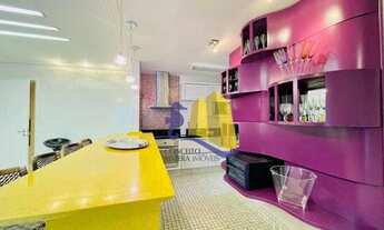 Imagem 6: Apartamento com 3 dormitórios para alugar, 124 m² por R$ 1.500,00/dia - Riviera - Módulo 8