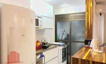 Imagem 5: Apartamento com 2 dormitórios para venda e locação na Vila Olímpia. São 63 m². Ar condicio