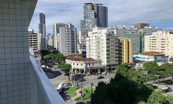 Imagem 7: Studio novo na quadra do Mar com 36 metros e lazer no Condomínio- Santos - São Paulo