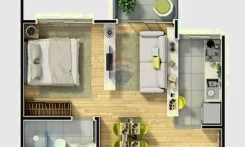 Imagem 4: Alugo apartamento no Jd da Colina em Sorocaba Edifício Residencial Notting Hill