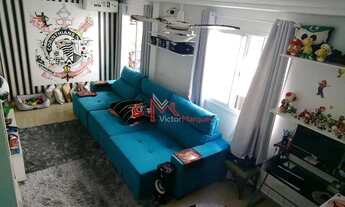 Imagem 3: Cobertura com 3 dormitórios à venda, 117 m² por R$ 900.000,00 - Tupi - Praia Grande/SP