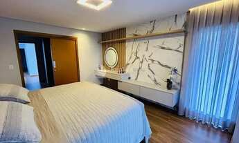 Imagem 3: DR - Sobrado MOBILIADO com 323m², 4 suítes, piscina no Condomínio Mont Blanc - Urbanova