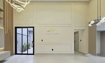 Imagem 6: Linda Casa, 3 Suítes, sendo 1 c/ Closet, Escritório e Piscina em Condomínio Fechado em Ind