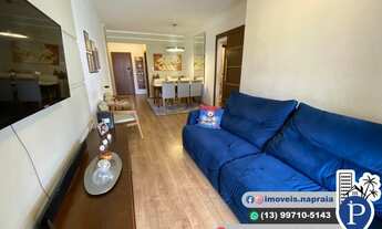 Imagem 2: Apartamento para venda possui 107 metros quadrados com 3 quartos em Campo Grande - Santos