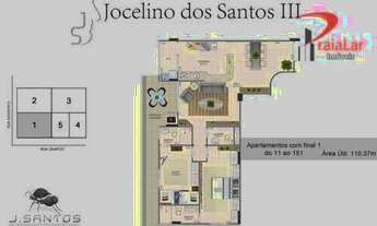 Imagem 5: Apartamento com 2 dormitórios à venda, 88 m² por R$ 528.000,00 - Tupi - Praia Grande/SP