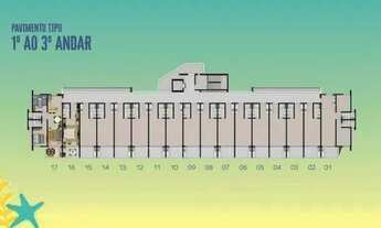 Imagem 6: W- Beach class Wave/ Flat com 32 m2 na Praia dos Carneiros. Padrão de qualidade da Moura D