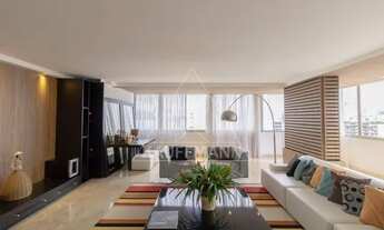 Imagem 2: Apartamento luxuoso, 340m² de área útil, 4 suítes, 3 salas amplas, 6 banheiros e 5 vagas