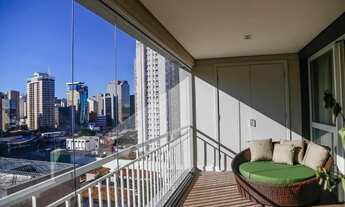 Imagem 2: Apartamento com 1 dormitório para alugar, 65 m² por R$ 8.655,00/mês - Itaim Bibi - São Pau