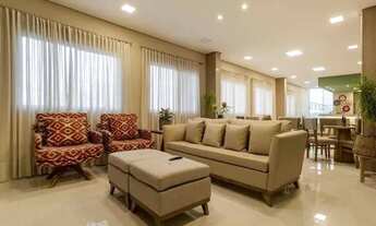 Imagem 2: Smart Pituba quarto e sala com varanda com 24,40m²