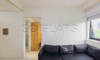 Imagem 5: Flat Tsue Bienal disponível locação com 26m², 1 dormitório e 1 vaga de garagem