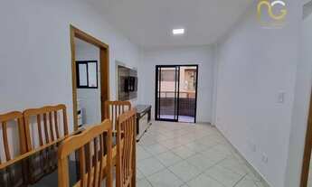 Imagem 3: Apartamento com 1 dormitório à venda, 45 m² por R$ 280.000,00 - Vila Guilhermina - Praia G