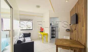 Imagem: Flat Tsue Bienal disponível locação com