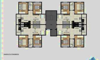 Imagem 3: Apartamento à venda, 49 m² por R$ 268.000,00 - Parque Copacabana - Belo Horizonte/MG