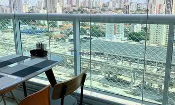 Imagem 2: Campo Belo - Apartamento Novo de 45m² Semi-Mobiliado com Varanda