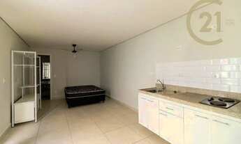 Imagem 1: Apartamento com 1 dormitório para alugar, 24 m² por R$ 1.403,46/mês - Barra Funda - São Pa