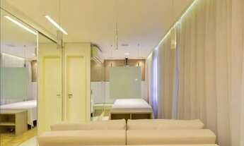 Imagem 2: Studio mobiliado, com ar-condicionado, janela antirruído e 1 vaga