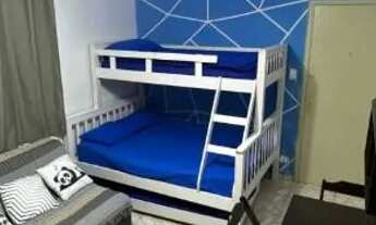 Imagem 3: Kitnet Pé na Areia Guilhermina Praia Grande, Diária 400 reais