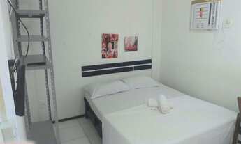 Imagem 6: Apartamento no Studio piedade - aluguel ou temporada - quarto, cozinha e banheiro