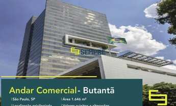 Imagem: Laje corporativa para locação com 1.646m²