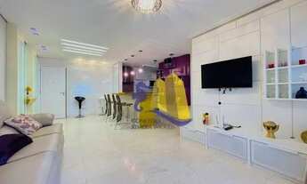 Imagem 3: Apartamento com 3 dormitórios para alugar, 124 m² por R$ 1.500,00/dia - Riviera - Módulo 8