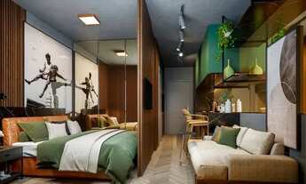 Imagem 2: Studio para aluguel possui 25 metros quadrados com 1 quarto em Vila Olímpia - São Paulo