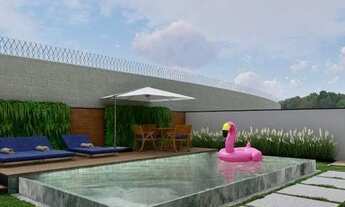 Imagem 2: Casa Alpha 1 Mobiliada c/ Piscina Borda Infinit. Mármore Travertino. Pintura Marmorat. Pre